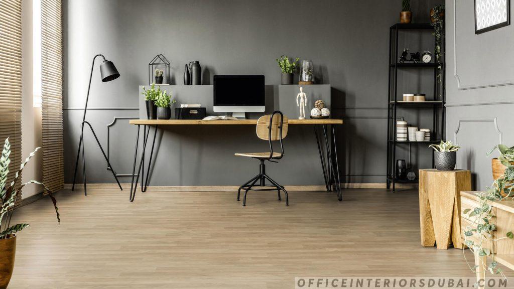 What are the popular office flooring options in Dubai